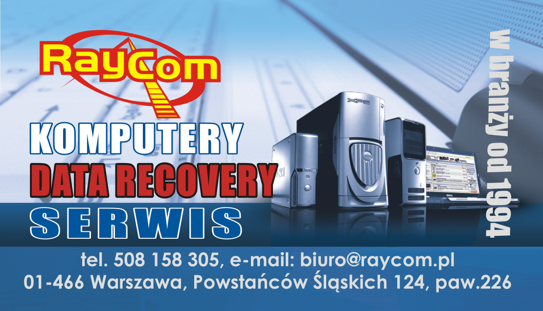 RayCom — usługi komputerowe, odzyskiwanie danych, serwis